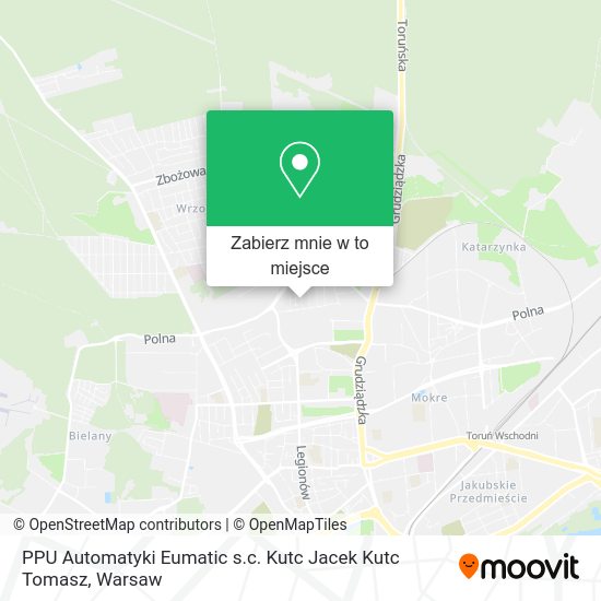 Mapa PPU Automatyki Eumatic s.c. Kutc Jacek Kutc Tomasz