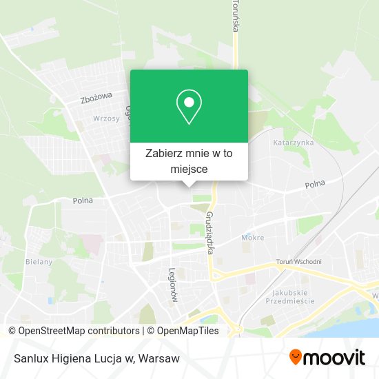 Mapa Sanlux Higiena Lucja w