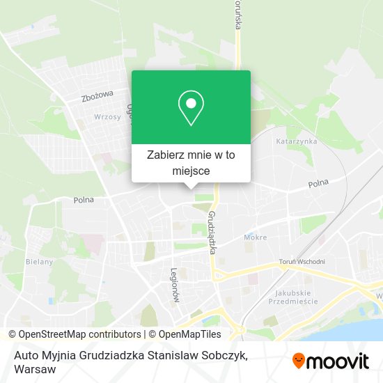 Mapa Auto Myjnia Grudziadzka Stanislaw Sobczyk