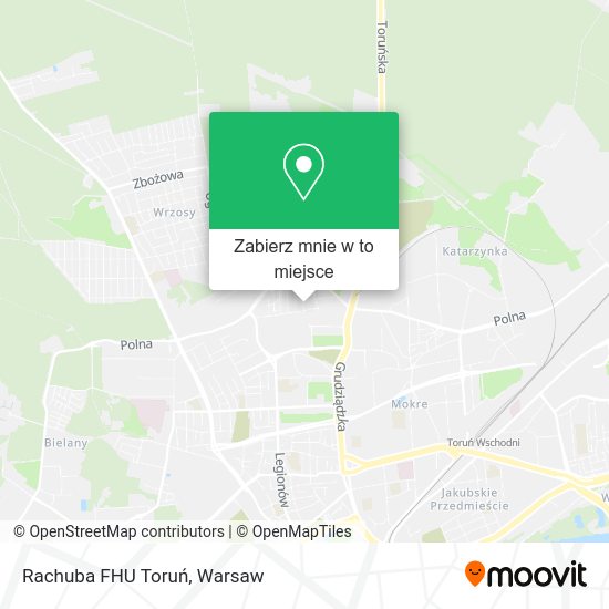 Mapa Rachuba FHU Toruń