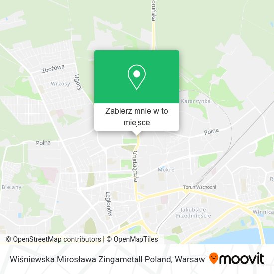 Mapa Wiśniewska Mirosława Zingametall Poland