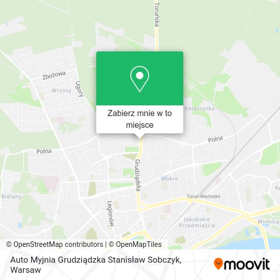 Mapa Auto Myjnia Grudziądzka Stanisław Sobczyk