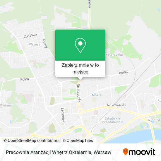 Mapa Pracownia Aranżacji Wnętrz Okrelarnia