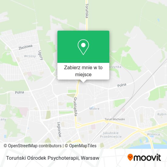 Mapa Toruński Ośrodek Psychoterapii