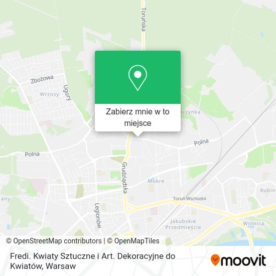 Mapa Fredi. Kwiaty Sztuczne i Art. Dekoracyjne do Kwiatów