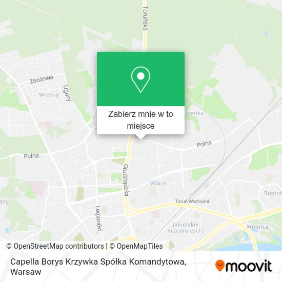 Mapa Capella Borys Krzywka Spółka Komandytowa