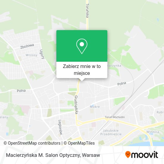 Mapa Macierzyńska M. Salon Optyczny