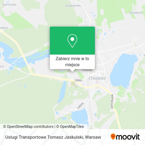 Mapa Uslugi Transportowe Tomasz Jaskulski