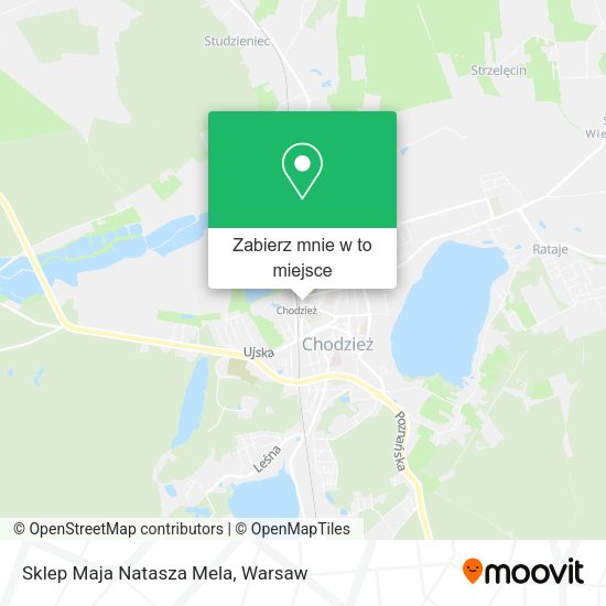 Mapa Sklep Maja Natasza Mela