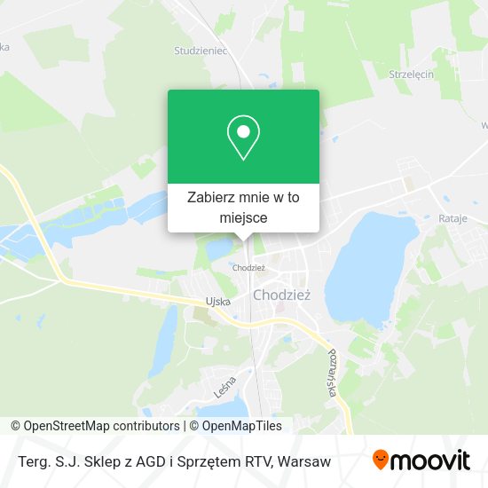 Mapa Terg. S.J. Sklep z AGD i Sprzętem RTV