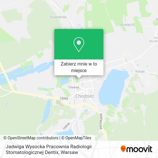 Mapa Jadwiga Wysocka Pracownia Radiologii Stomatologicznej Dentix