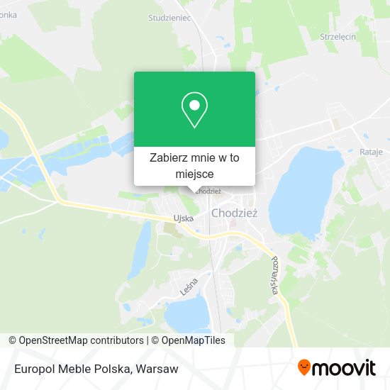 Mapa Europol Meble Polska