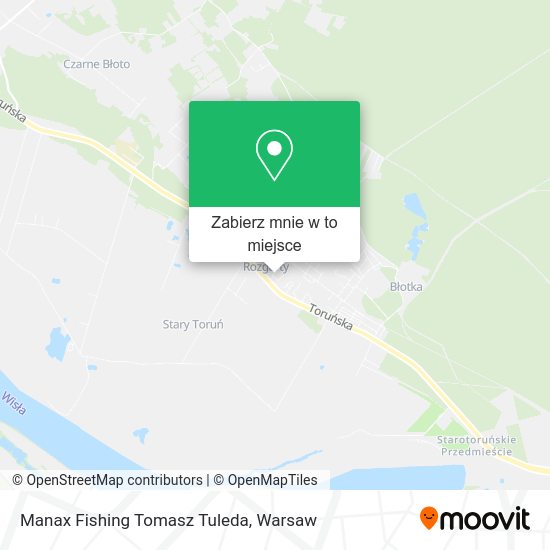 Mapa Manax Fishing Tomasz Tuleda