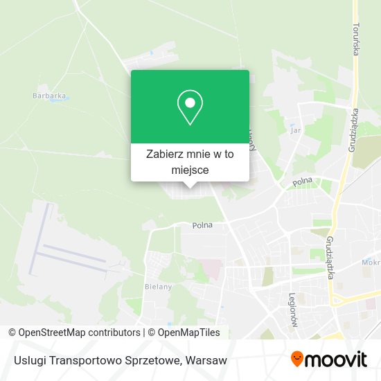 Mapa Uslugi Transportowo Sprzetowe