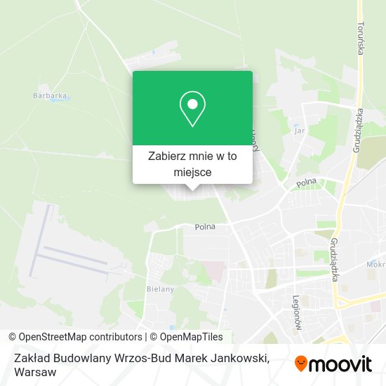 Mapa Zakład Budowlany Wrzos-Bud Marek Jankowski