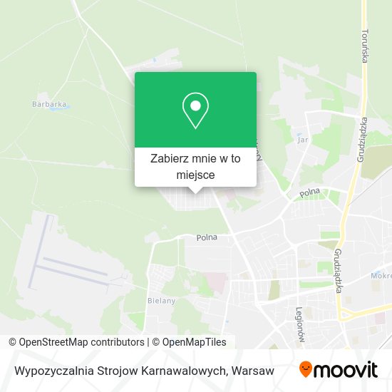 Mapa Wypozyczalnia Strojow Karnawalowych