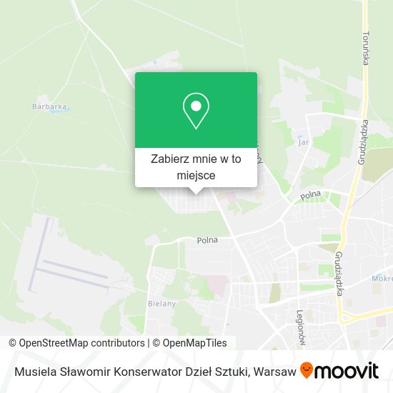 Mapa Musiela Sławomir Konserwator Dzieł Sztuki