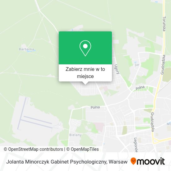 Mapa Jolanta Minorczyk Gabinet Psychologiczny