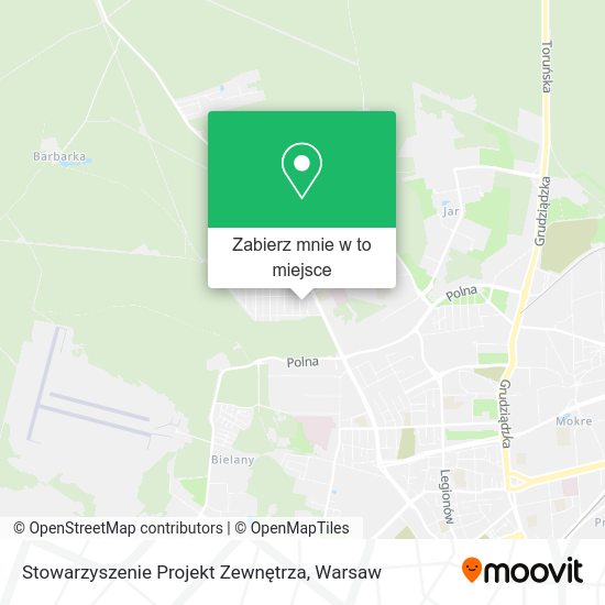 Mapa Stowarzyszenie Projekt Zewnętrza