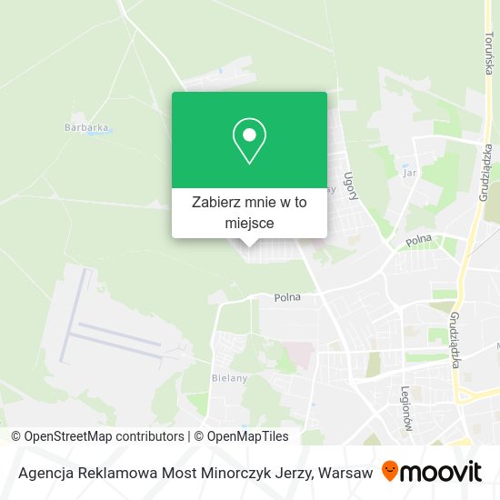 Mapa Agencja Reklamowa Most Minorczyk Jerzy