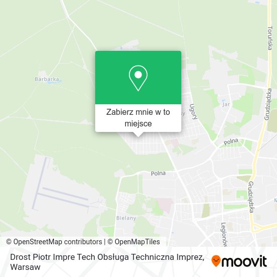 Mapa Drost Piotr Impre Tech Obsługa Techniczna Imprez