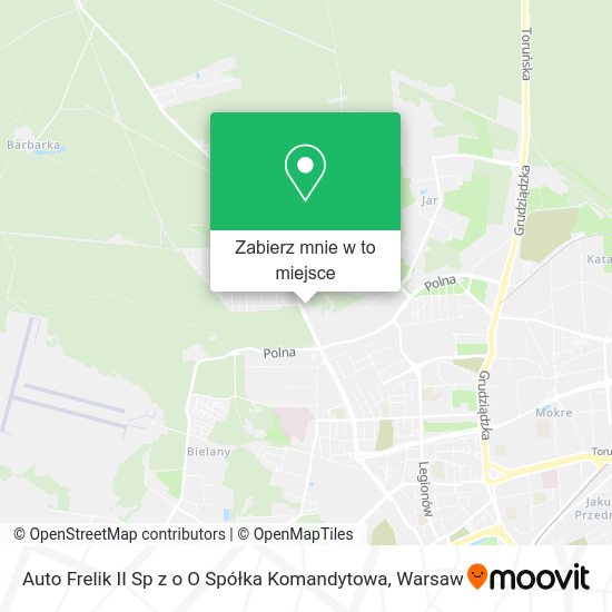 Mapa Auto Frelik II Sp z o O Spółka Komandytowa