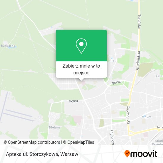 Mapa Apteka ul. Storczykowa