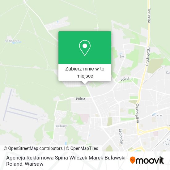 Mapa Agencja Reklamowa Spina Wilczek Marek Buławski Roland