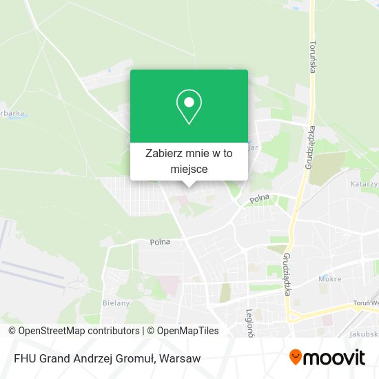 Mapa FHU Grand Andrzej Gromuł