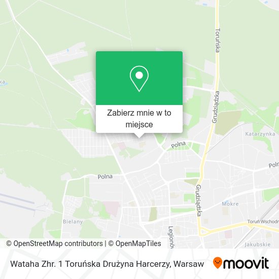 Mapa Wataha Zhr. 1 Toruńska Drużyna Harcerzy