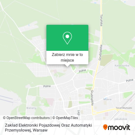 Mapa Zakład Elektroniki Pojazdowej Oraz Automatyki Przemysłowej