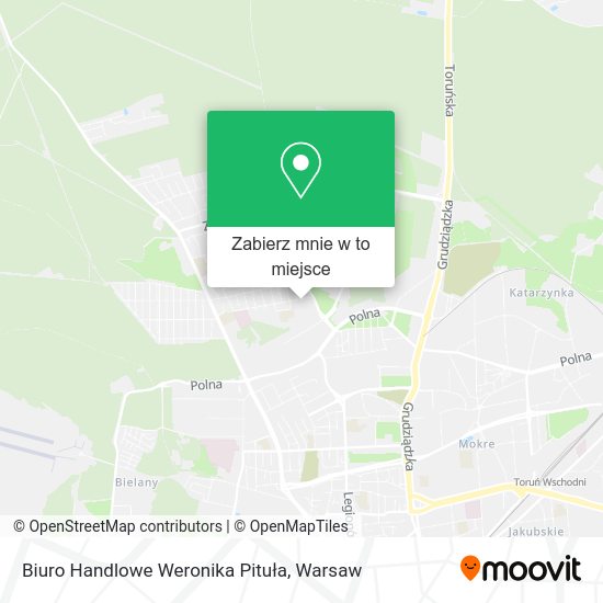 Mapa Biuro Handlowe Weronika Pituła