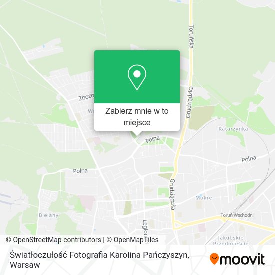 Mapa Światłoczułość Fotografia Karolina Pańczyszyn