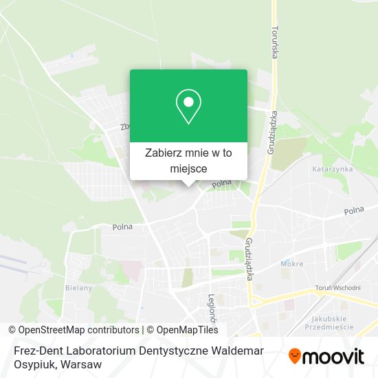 Mapa Frez-Dent Laboratorium Dentystyczne Waldemar Osypiuk