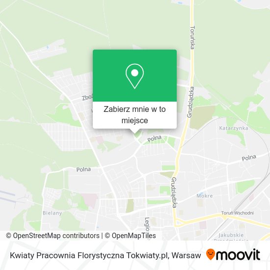 Mapa Kwiaty Pracownia Florystyczna Tokwiaty.pl