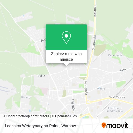 Mapa Lecznica Weterynaryjna Polna