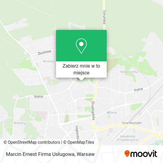 Mapa Marcin Ernest Firma Usługowa