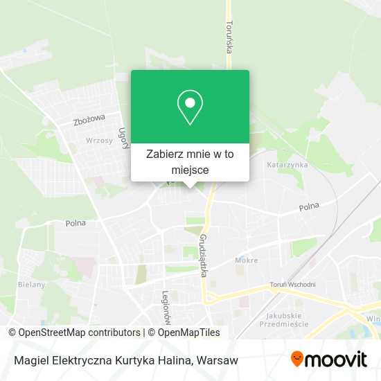 Mapa Magiel Elektryczna Kurtyka Halina