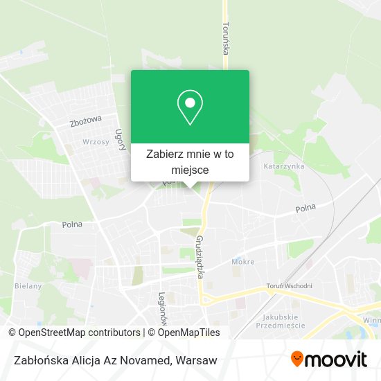 Mapa Zabłońska Alicja Az Novamed