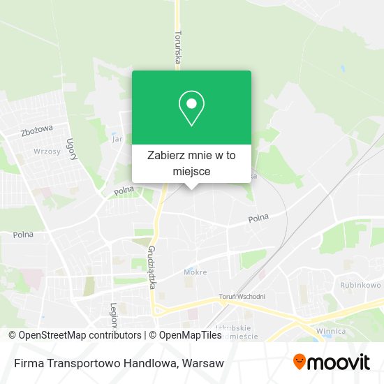 Mapa Firma Transportowo Handlowa