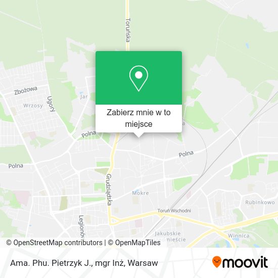 Mapa Ama. Phu. Pietrzyk J., mgr Inż