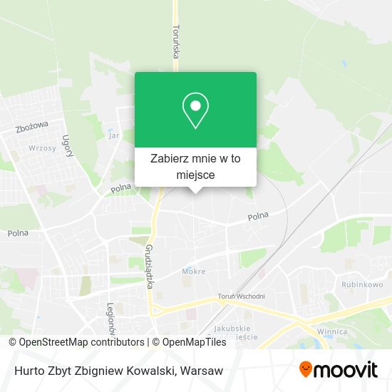 Mapa Hurto Zbyt Zbigniew Kowalski