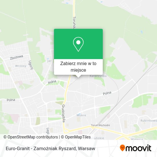 Mapa Euro-Granit - Zamożniak Ryszard