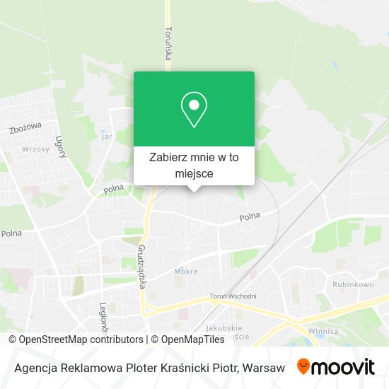 Mapa Agencja Reklamowa Ploter Kraśnicki Piotr