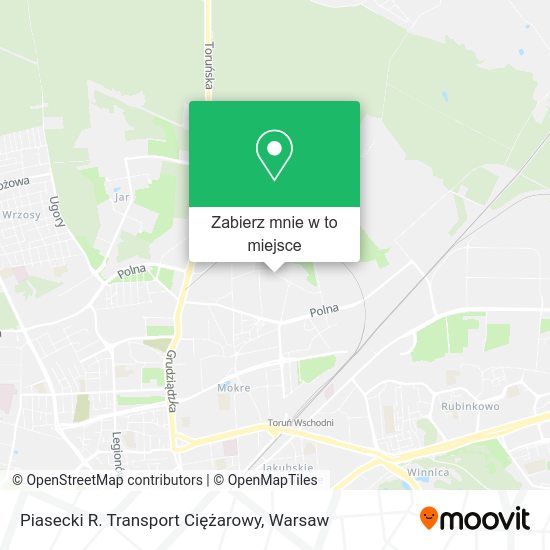 Mapa Piasecki R. Transport Ciężarowy