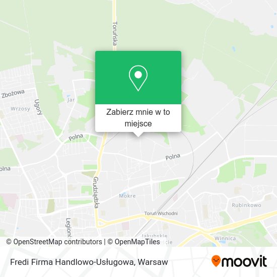 Mapa Fredi Firma Handlowo-Usługowa