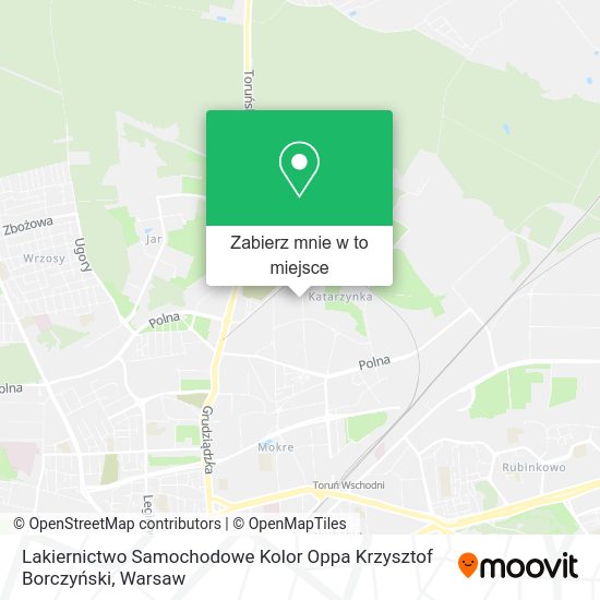 Mapa Lakiernictwo Samochodowe Kolor Oppa Krzysztof Borczyński