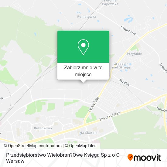 Mapa Przedsiębiorstwo Wielobran?Owe Księga Sp z o O