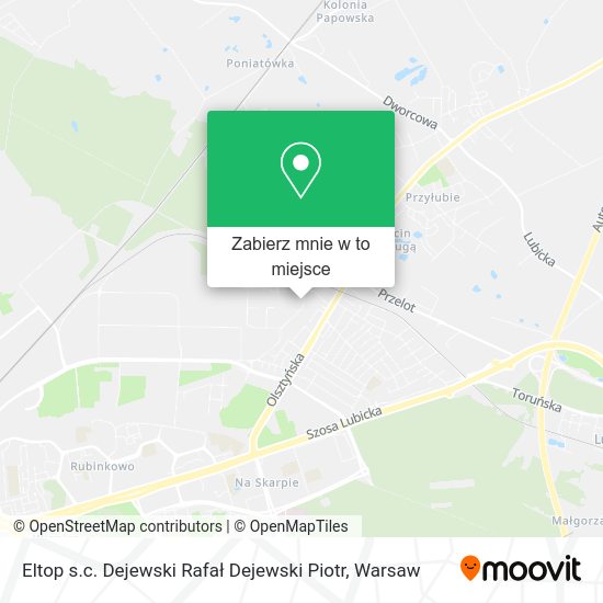 Mapa Eltop s.c. Dejewski Rafał Dejewski Piotr