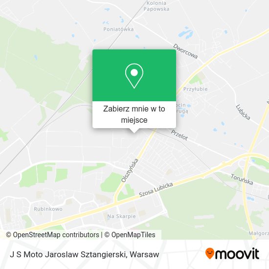 Mapa J S Moto Jaroslaw Sztangierski